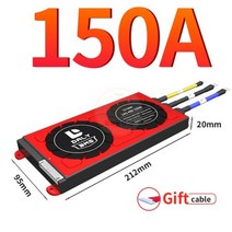 BMS 인산철 Daly-Bms 밸런스 보드 리튬 이온 LiFePO4 BMS 3S 4S 5S 6S 7S 10S 12S 13S 14S 15S 16S 20S 24S 12V 24v 40, 13Lifepo4 24S 72V_09150A
