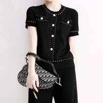 헤일리 펀칭 니트 팬츠 SET_RB2OP105