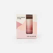 [JAJU/자주] 한국의 향기 소이 캔들_사려니숲 삼나무향_220g, 투명, FR