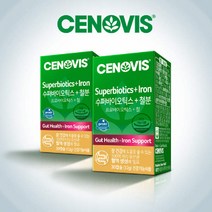 [세노비스] 수퍼바이오틱스 + 철분 (30캡슐) x 2박스, 단일속성, 없음