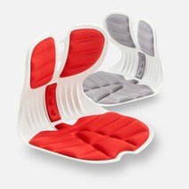 커브 콤비 체어 바른 자세 서포트 교정 의자, 블루