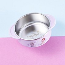 기타 바보사랑[디자인에버]겨울왕국2 안전핸들 논슬립 스텐대접 (프로즌엘사)
