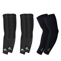 네파 팔토시 2개 + 브이존 기능성 쿨토시 1개 여름 UV차단 등산토시, 블랙