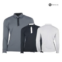 페라어스 남성용 버튼배색 기모 골프 티셔츠 CTMP2690WR9