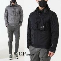 컴파니 시계창 렌즈 고글 마스크 빅포켓 우븐자켓 후드집업 바람막이 cp컴퍼니