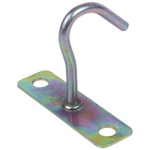 팬 고정 장치 금속 J 모양의 천장 마운트 후크 행거 80mm 높이, 하나, 청동