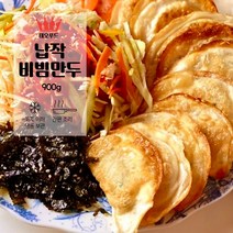 테오푸드 대구 반고개무침회 비빔 납작만두 칠성시장 오징어회무침 메뉴 간편조리 캠핑 음식 요리 밀키트, 납작비빔만두 밀키트