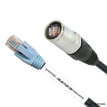 [카나레] CANARE CAT.5E UTP to 이더콘 오디오용 제작 랜케이블 [C타입] 2M [CL5-UC-02]