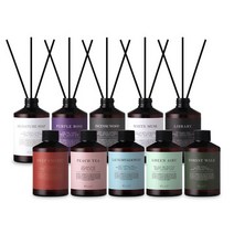 에이센트 네이처 실속형 디퓨저 200ml 2p + 섬유스틱 10p, 피치티