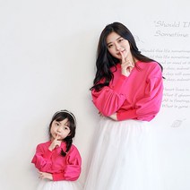 가족 엄마 맘 아기 아들 딸 모녀 커플룩 시밀러룩 패밀리룩