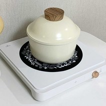 주방 인덕션 스크래치 방지 커버 덮개 실리콘 받침대, 선택:그레이, 단품