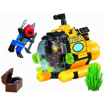 코어몰 심해 잠수함 레고호환 블럭