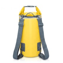 pvc 방수 배낭 카약 파우치 야외 트레킹 숄더 드라이 백 여행 다이빙 보트 오션 팩 강 가방 5l 10l 15l 20l 30l, 노란색, 10리터