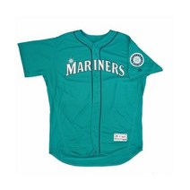 남성 MLB Seattle Mariners Authentic On Field Flex Base저지 - Green Alternate