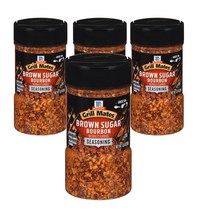 McCormick Grill Mates Brown Sugar Bourbon Seasoning 맥코믹 그릴 메이트 브라운슈가 갈색 설탕 버번 시즈닝 269g 4팩