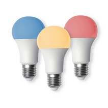 에코빔 LED 컬러전구 인테리어 램프 9W E26 레드 옐로우 블루