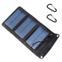 태양광 충전기 패널 60w 야외 sunpower 접이식 태양 전지 패널 셀 5v usb 휴대용 태양열 충전기 배터리 휴대 전화 여행 캠핑 하이킹, 40w 385mm x 180mm