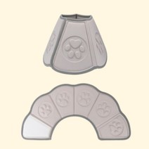 겨니하우스 경량 강아지넥카라 고급 보호 쿠션, 15호(24-29cm)