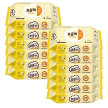 보솜이 아기 안심물티슈 캡형 물티슈, 60매, 12개