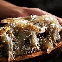 국내산 신안 활 흰다리 새우 1kg (37-43미)