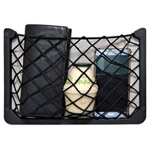 차량용 버스 시트 그물망 포켓 대 중 소 뒷좌석 시트 수납/캠핑카 수납, 그물망 포켓 중, 1개