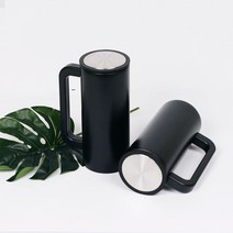 손잡이 텀블러 각인 주문제작 DD-10034 텀블러각인 _ 6501209EA, $ 블랙