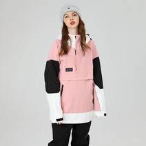 2022년 남자 스노우 보드복 상의 남성과 여성을위한 새로운 스키 커플 의류 보드 탑스 컬러 패치 워크 방풍 방수 통기성 하이킹 스포츠 후드