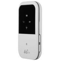 인터넷 라우터 와이파이 4g lte 모바일 광대역 무선 핫스팟 lte mifi 모뎀, 하얀