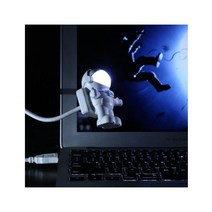 우주비행사 LED USB 라이트 노트북 독서 USB램프, 상세 참조