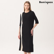 [보니스팍스]세로배색리본원피스-MG73KO022