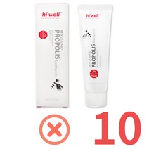 하이웰 뉴질랜드 프로폴리스 치약 10개, 단품