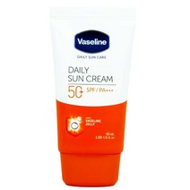 바세린 데일리 선크림 50ml 끈적임 없는 순한 선블록, 단일제품