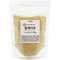 [대현상회] 국산 고운들깨가루(탈피) 200g, 상세 설명 참조