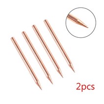스폿용접기2Pcs 3mm 구리 전극 헤드 용접 바늘 18650 미니 배터리 스폿 용접기 전극 팁 높은 상세한 프로젝
