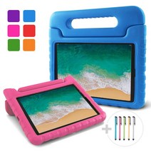 오젬 아이패드미니1234(공용) 태블릿PC 어린이안전 에바폼케이스, 레드