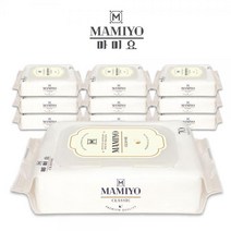마미요 아기물티슈 신생아 엠보싱 저자극 캡형 10팩 20팩, 오리지널 플러스 10팩
