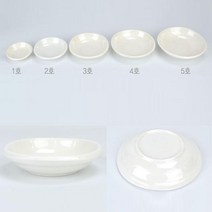 MM 플라스틱 접시 멜라민 원형 앞접시 반찬그릇 사라 1개, KJ멜라민 뱅뱅쿠프2호