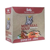 더캣츠 미니리얼 스프 파우치 40g 고양이간식, 40개, 연어치킨스프