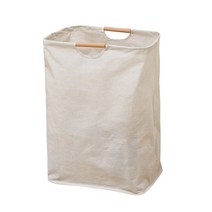 든든스토어 빨래바구니 접이식 패브릭 세탁바구니 빨래통 햄퍼 다용도바구니, 1개, 06_솔리드베이지(대)(LD49)