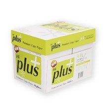 업무 학원 하이플러스 A4 잉크젯 복사용지 75g 2500매/a4/a4용지/프리미엄/프레젠테이션용/직장인/종이/종이리필/사무실/출장용/고사양인쇄, 단품, 단품