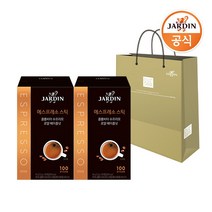 [쟈뎅]에스프레소스틱 로얄헤이즐넛 100P+100P + 쇼핑백, 단품, 단품