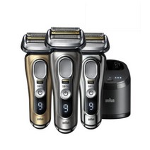 브라운 시리즈9 Pro 전기면도기 + 세정액 2개, 9465cc 그라파이트/리필세정액, 기본