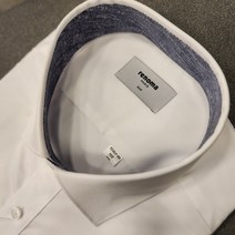 NC 불광점 레노마 # 최고의 베스트 상품 # 구김없는 레이온(모달)과 스트레치 스판 배색 슬림핏 반팔 셔츠 RZUSLP-955-WH-55