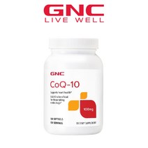 지엔씨 GNC 코큐텐 100mg 하트헬스 CoenzymeQ10 코엔자임큐텐 120소프트젤