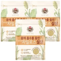 K마켓 몸에 흡수를 줄인 CJ자일로스 브라운설탕 1kg, 3개