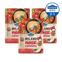 폰타나 밀라노 크림치즈 로제 파스타소스 150g x3개