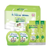 코스트코 협력사 Lion 아이깨끗해 선물세트 본품 2입 + 리필 2입, 단품, 단품