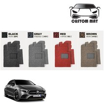 벤츠 A클래스 코일매트 카매트 풀확장 전차종 커스텀제작, 벤츠 A클래스(W177 19~현재)1열+2열확장형 블랙, 블랙