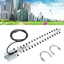 2.4Ghz 와이파이 안테나 25dBi RP SMA 아웃도어 무선 Yagi 지향성 부스터 앰프 모뎀 케이블 라우터용, CHINA
