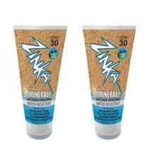 Zinka 징카 미네랄 징크 옥사이드 썬크림 로션 워터프루프 썬블록 SPF30 84g 2팩